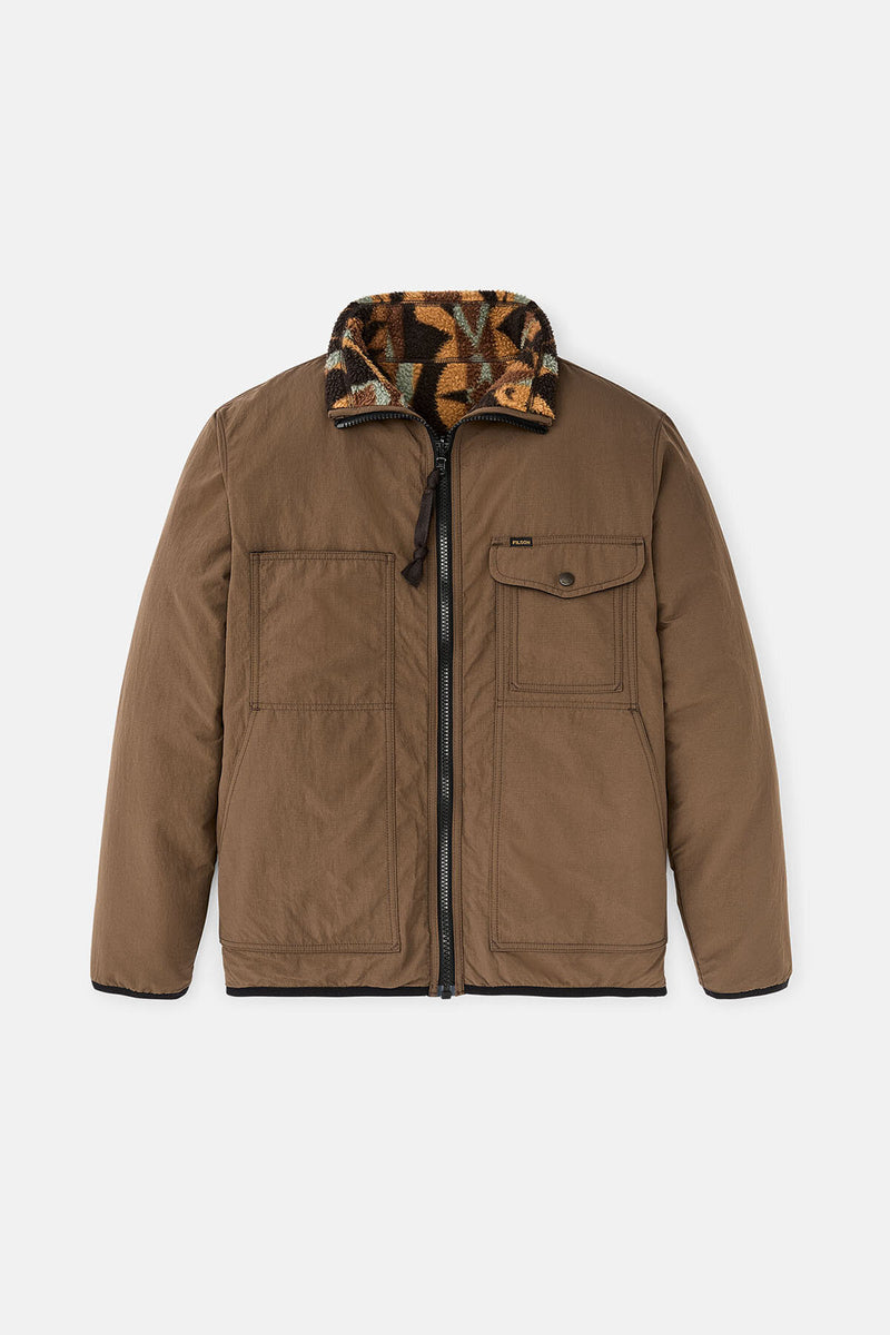 REVERSIBLE PILE FLEECE JACKET