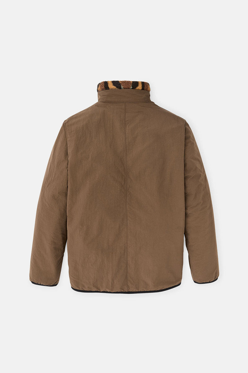 REVERSIBLE PILE FLEECE JACKET