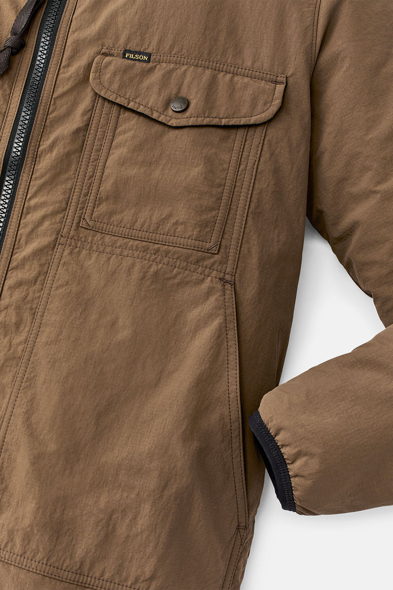 REVERSIBLE PILE FLEECE JACKET