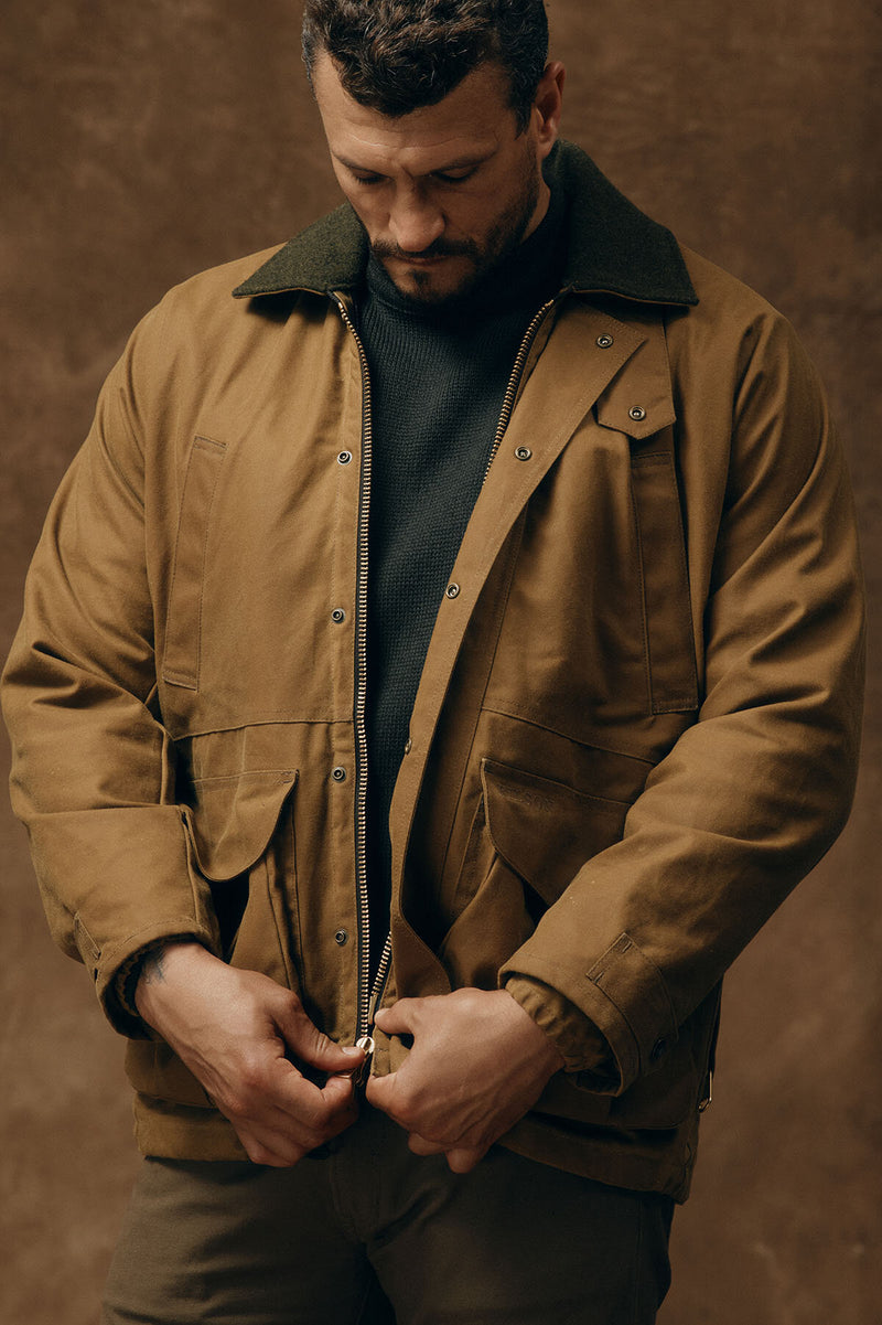 LINED TIN CLOTH FIELD JACKET