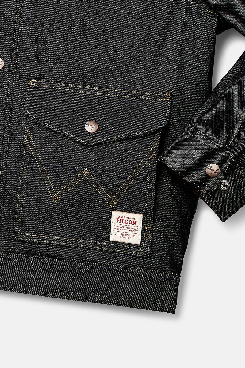 GIACCA DA LAVORO IN DENIM WRANGLER X FILSON