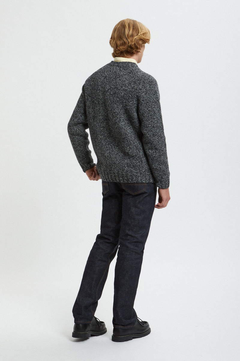 IRISH WOOL 3-GAUGE SWEATER