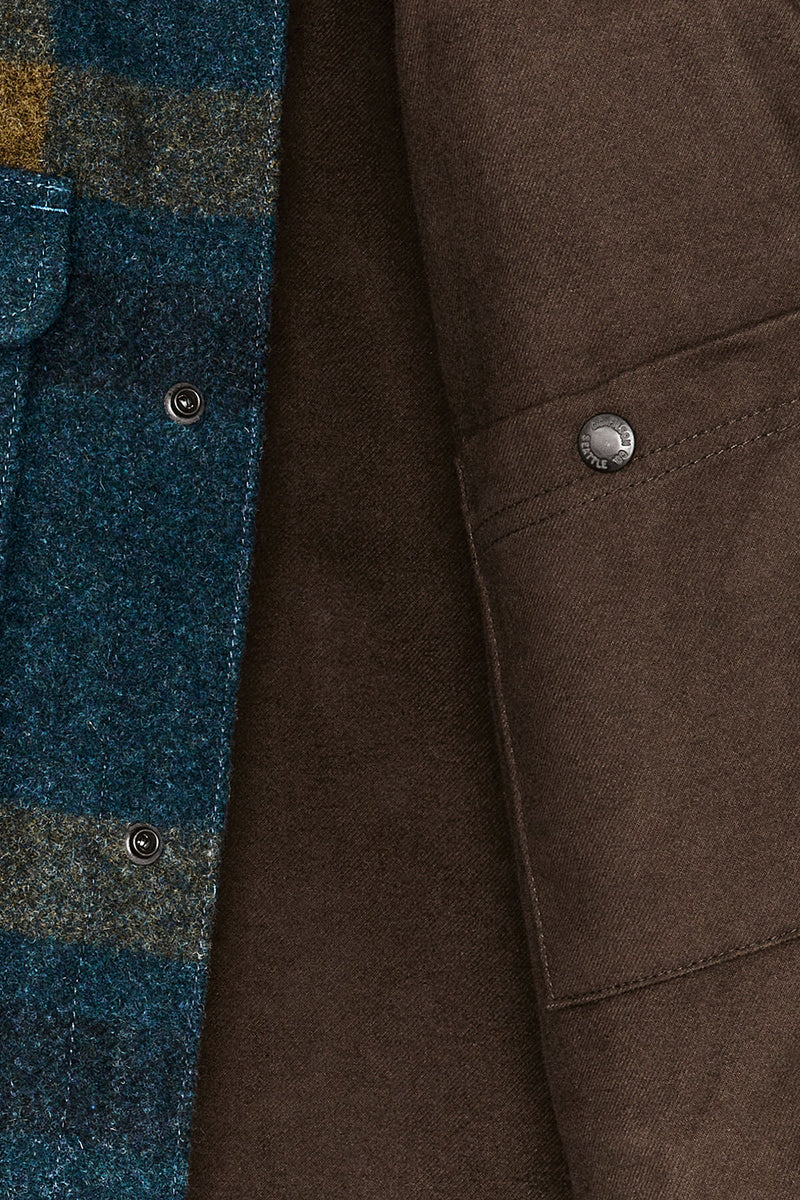 LINED MACKINAW WOOL JAC-SHIRT