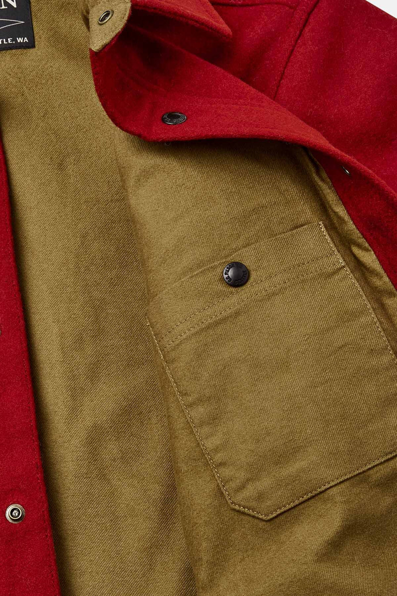 LINED MACKINAW WOOL JAC-SHIRT