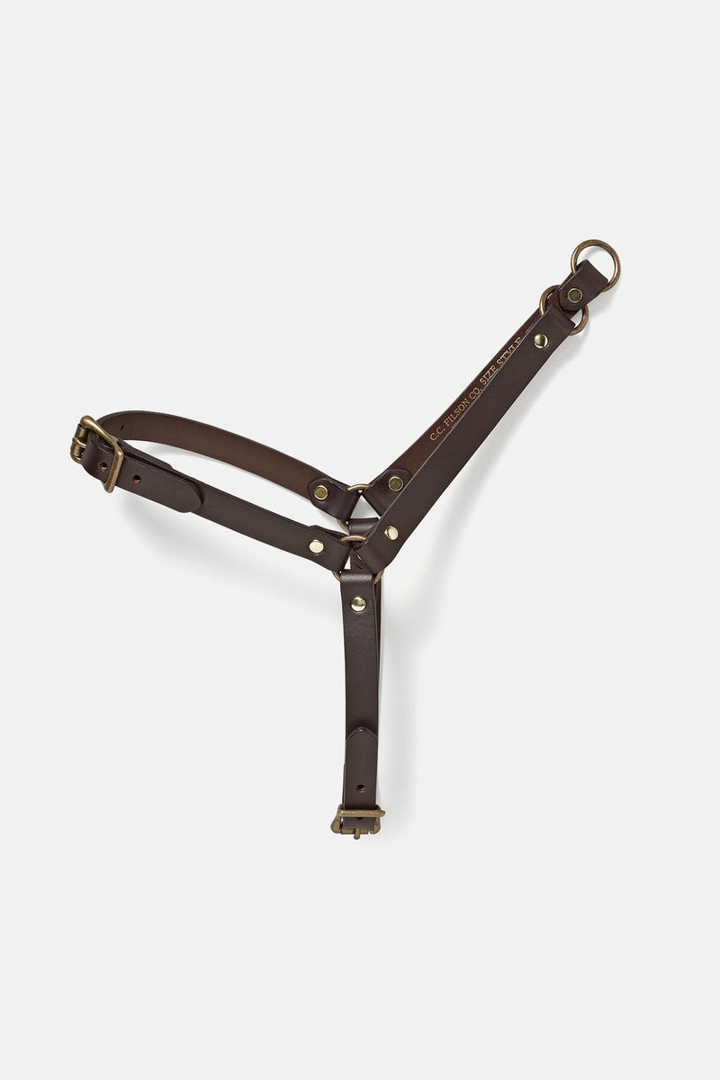 BRIDLE LEATHER DOG HARNESS