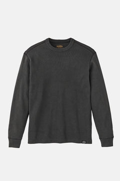 WAFFLE KNIT THERMAL CREW