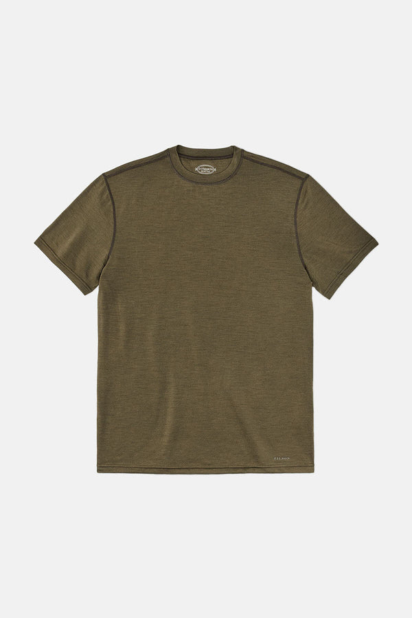 210G Merino Wool Short Sleeve Crewneck
