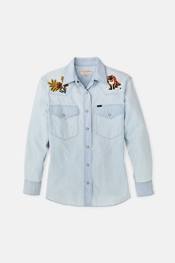 Women's Embroidered Western Shirt