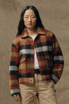 WOMEN’S BLANKET WOOL JACKET