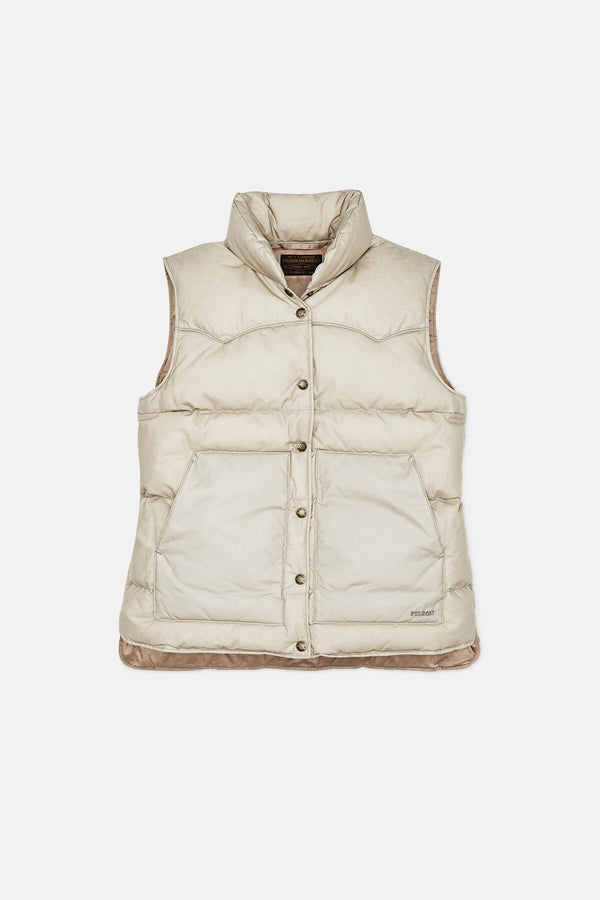 WOMEN'S WAXED DOWN VEST