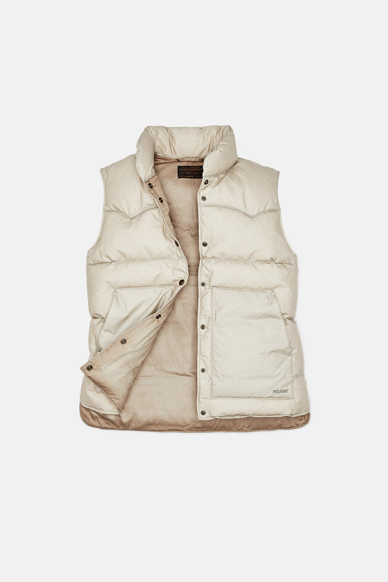 WOMEN'S WAXED DOWN VEST