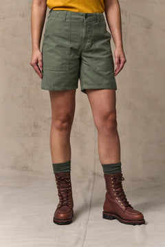 WOMEN'S REVERSE SATEEN SUPPLY SHORTS