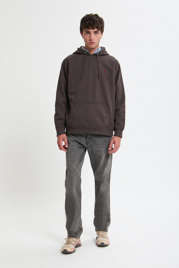 One Point Hooded Sweatshirt