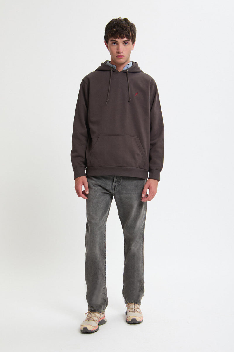 One Point Hooded Sweatshirt