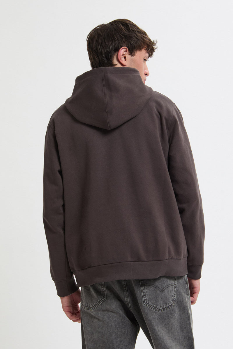 One Point Hooded Sweatshirt