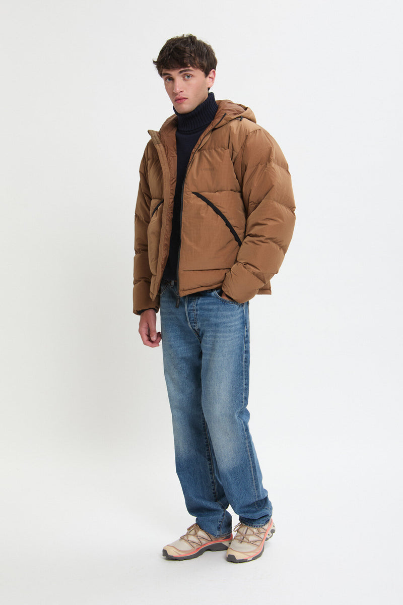 Down Puffer Hooded Jacket