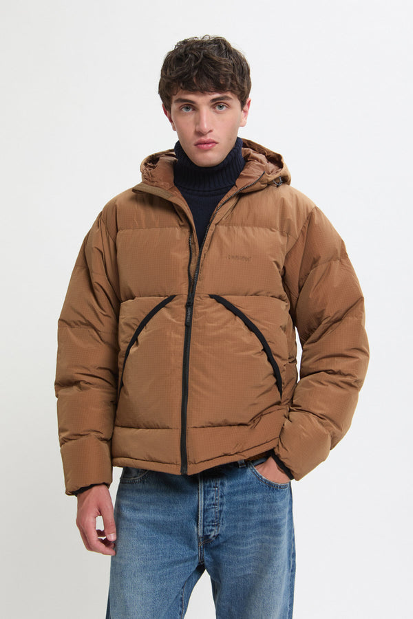 Down Puffer Hooded Jacket