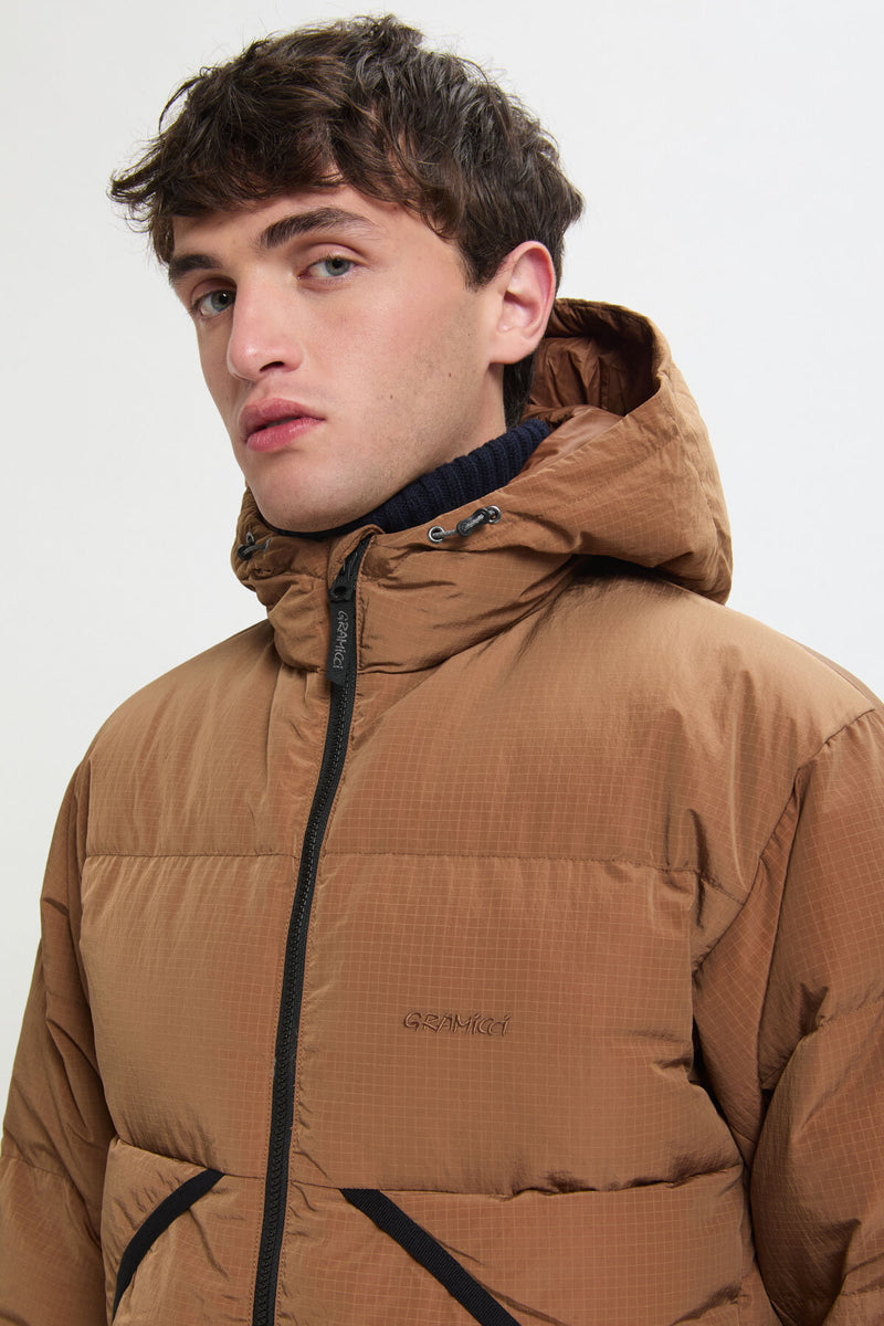 Down Puffer Hooded Jacket