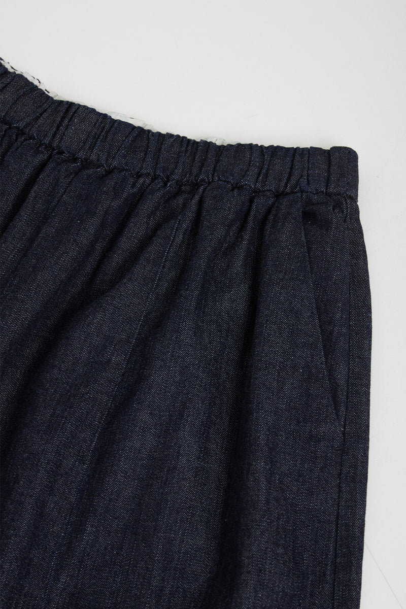 Pantaloni stile Balloon in denim