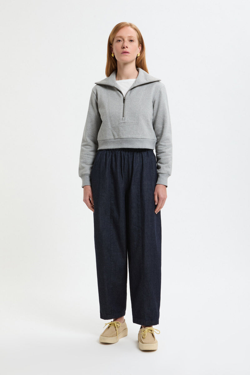 Pantaloni stile Balloon in denim