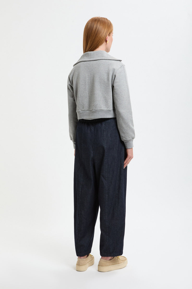 Pantaloni stile Balloon in denim