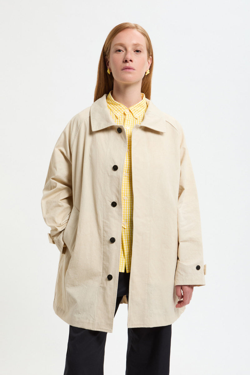 Stand Collar Short Coat