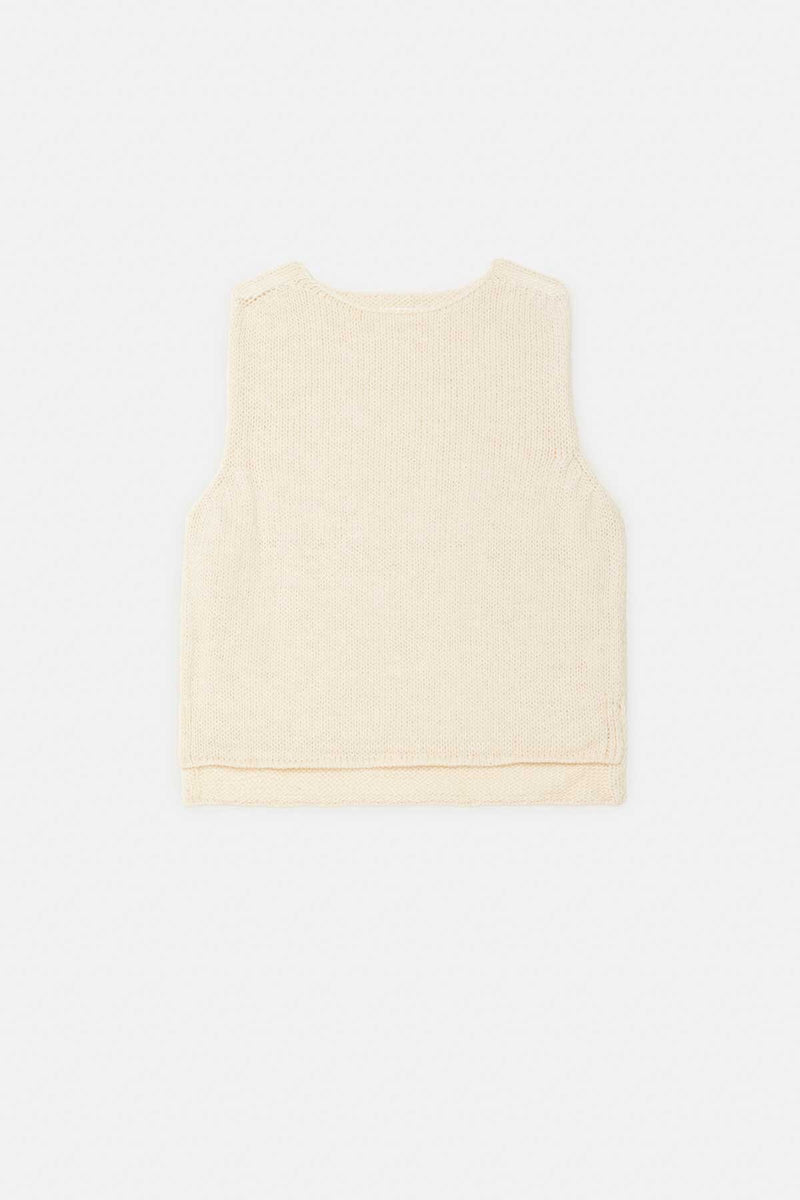 Gilet in maglia peruviana