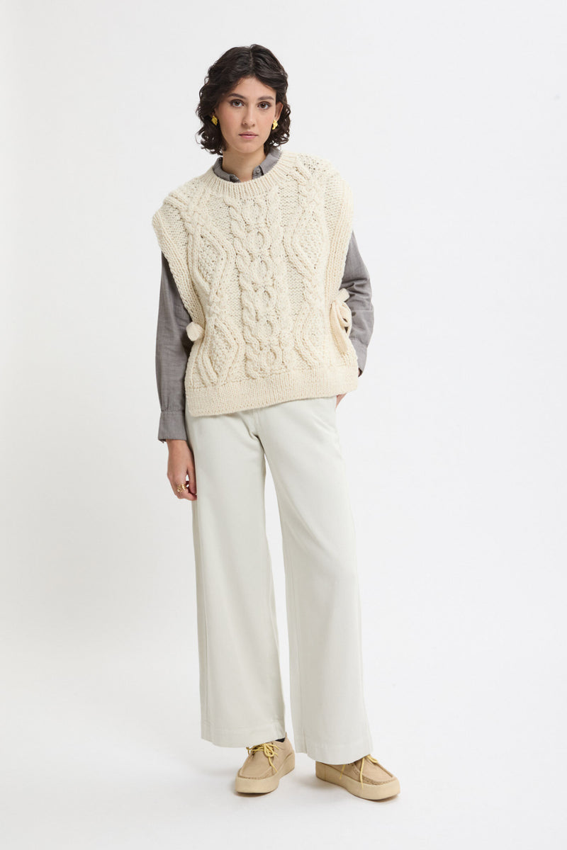 Peruvian Patterned Knit Vest