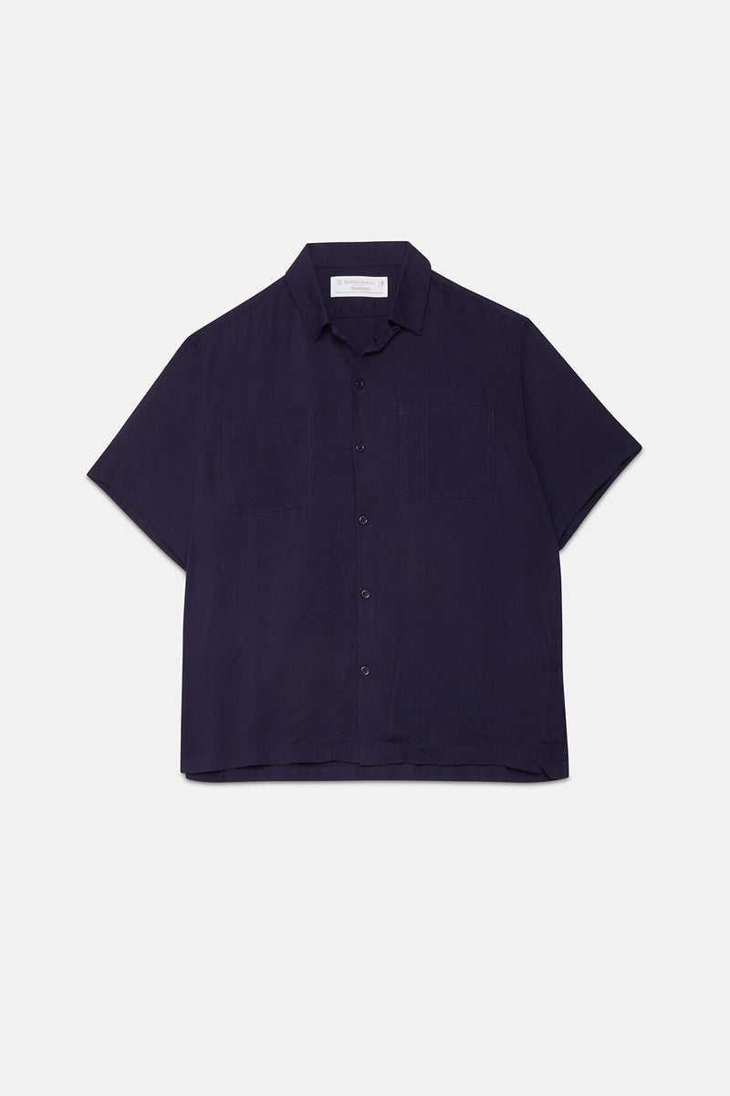 Camicia con colletto aperto