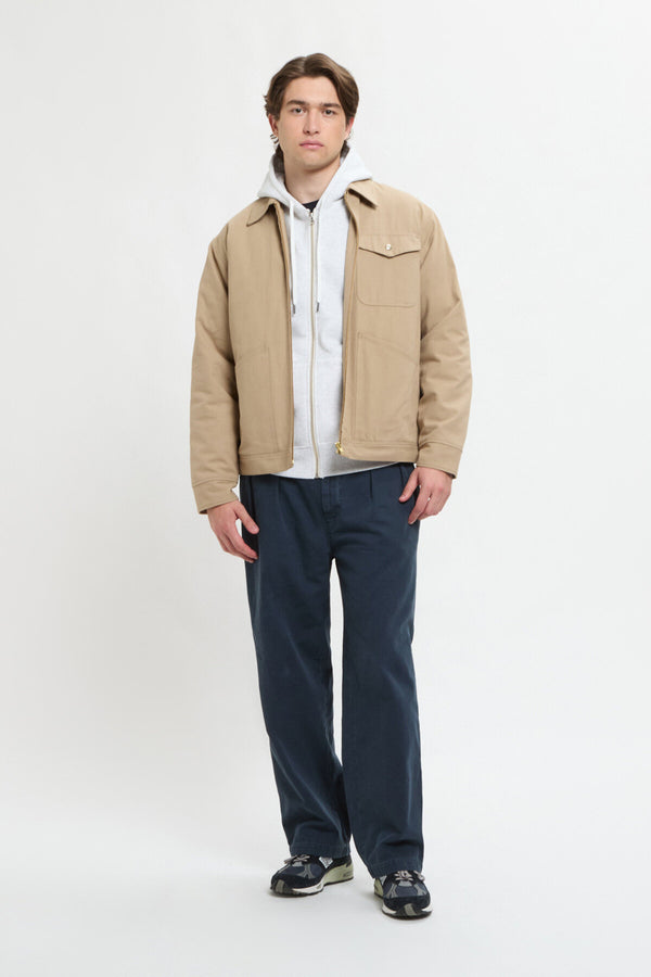 Cotton Liner Zip Jacket