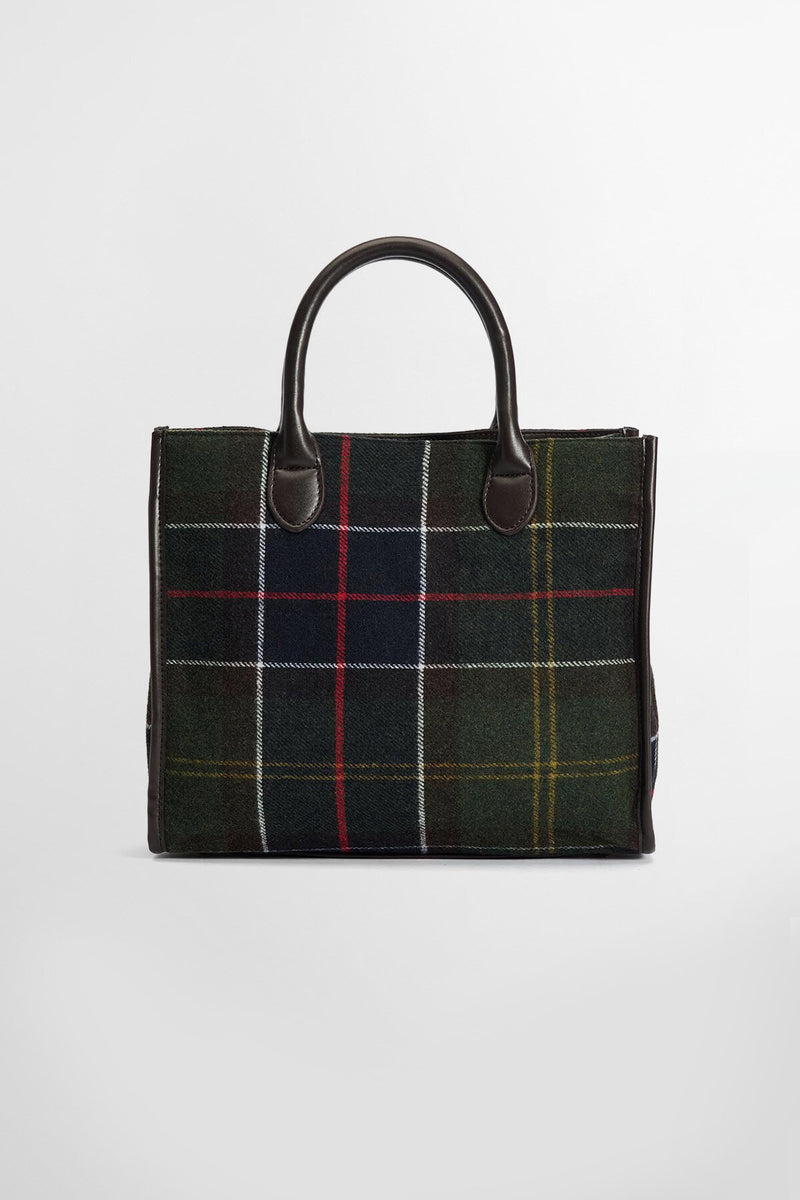 Borsa tote Barrhill in tartan