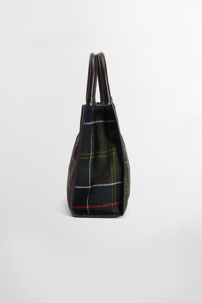 Borsa tote Barrhill in tartan