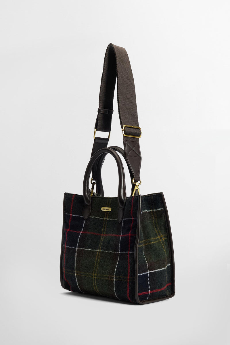 Borsa tote Barrhill in tartan