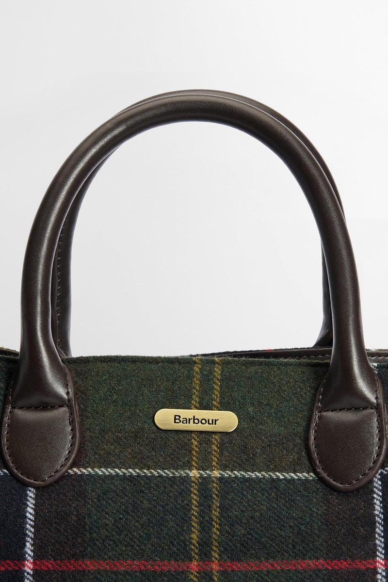 Borsa tote Barrhill in tartan