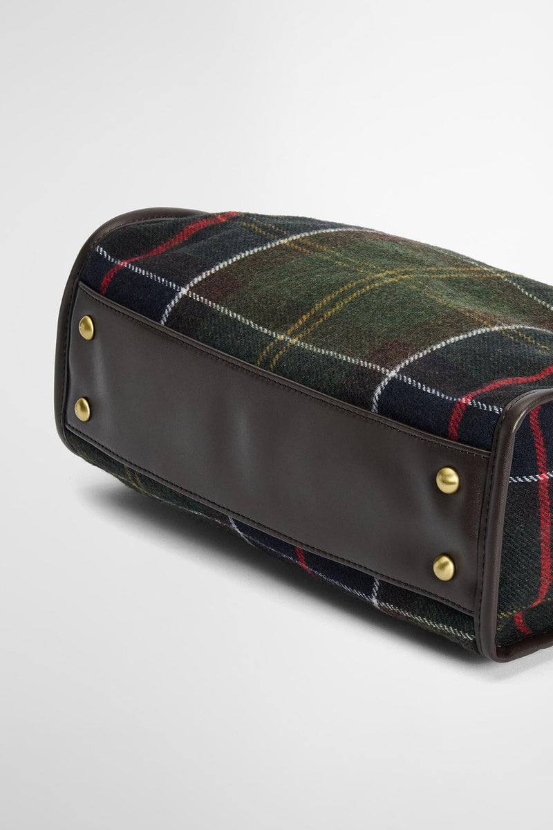 Borsa tote Barrhill in tartan