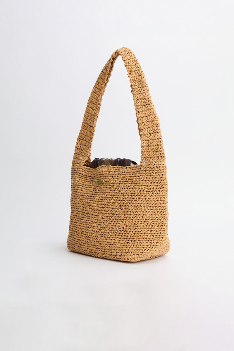 Lily Woven Tote Bag