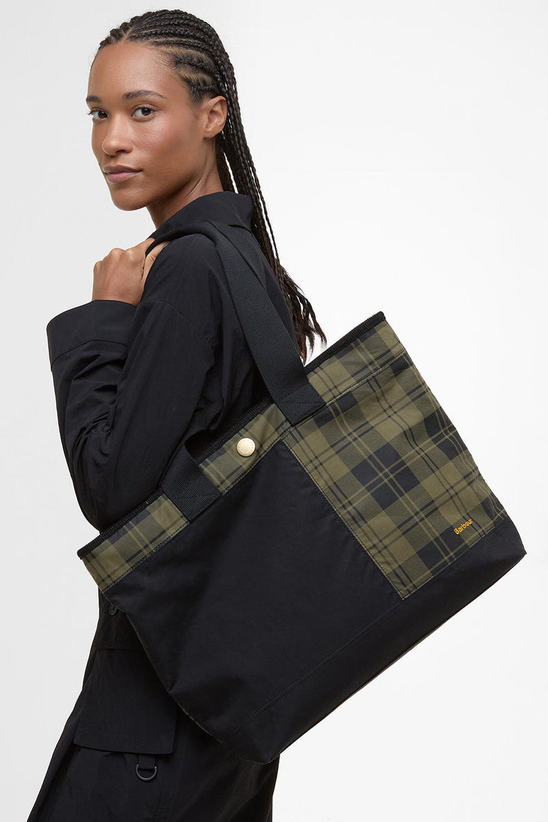 Barbour Mya Patchwork Tote Bag