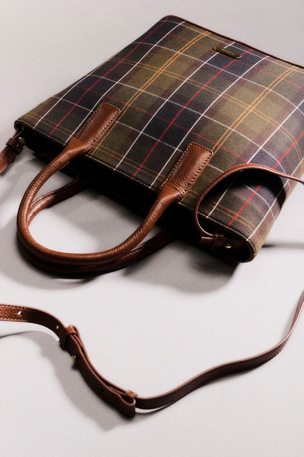 Barbour Birch Tartan Tote Bag