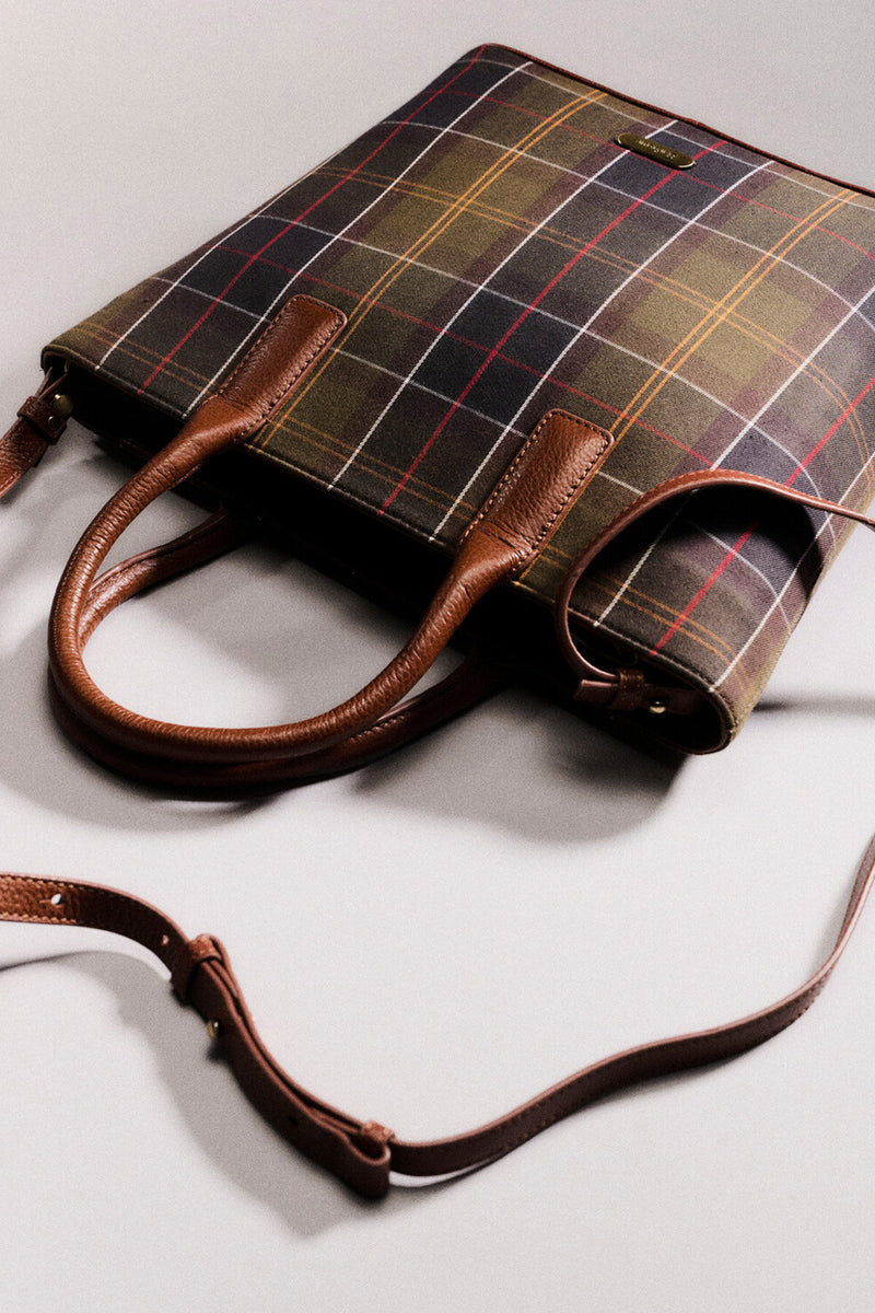 Barbour Birch Tartan Tote Bag