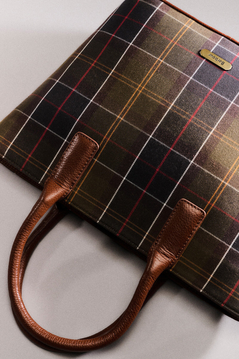 Barbour Birch Tartan Tote Bag