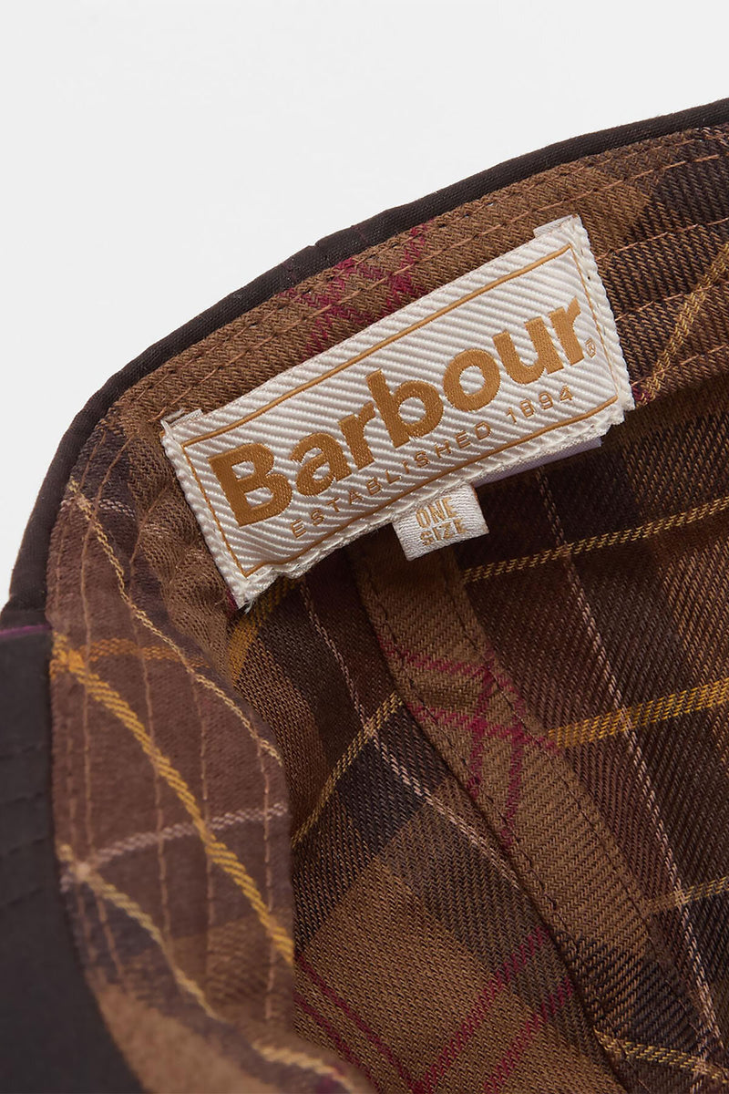 Cappellino Beauly in tessuto cerato