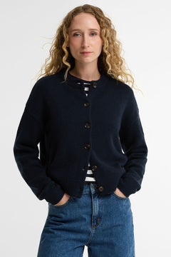 Cardigan Woodhouse in misto cashmere Barbour