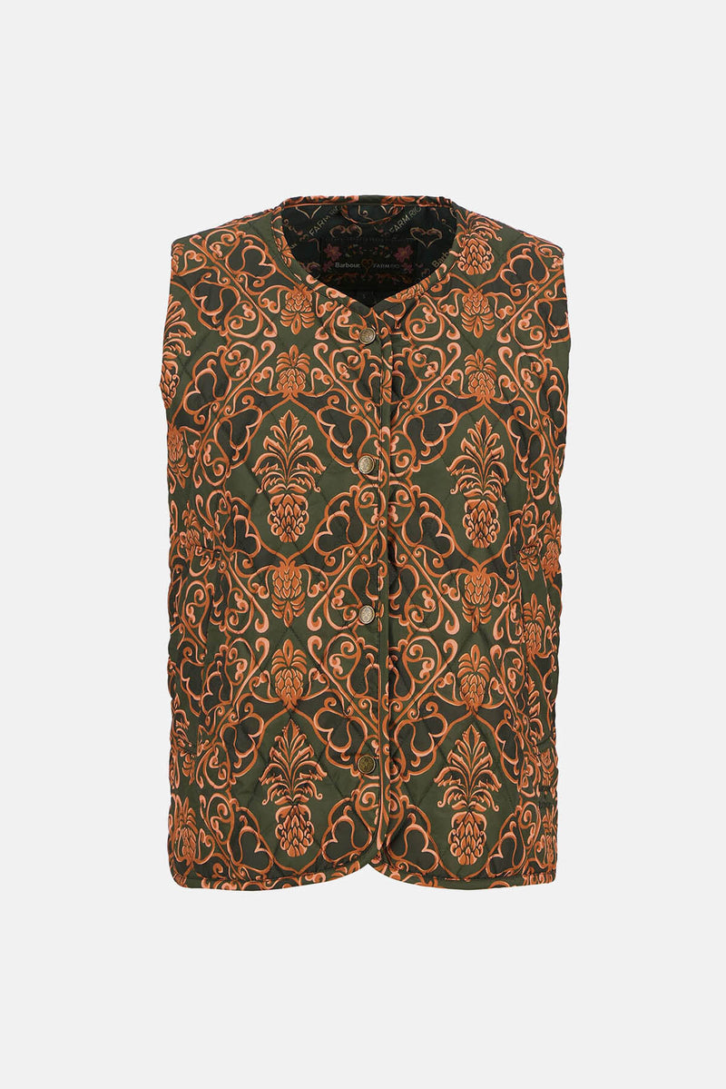 Barbour x FARM Rio Fernanda Liner