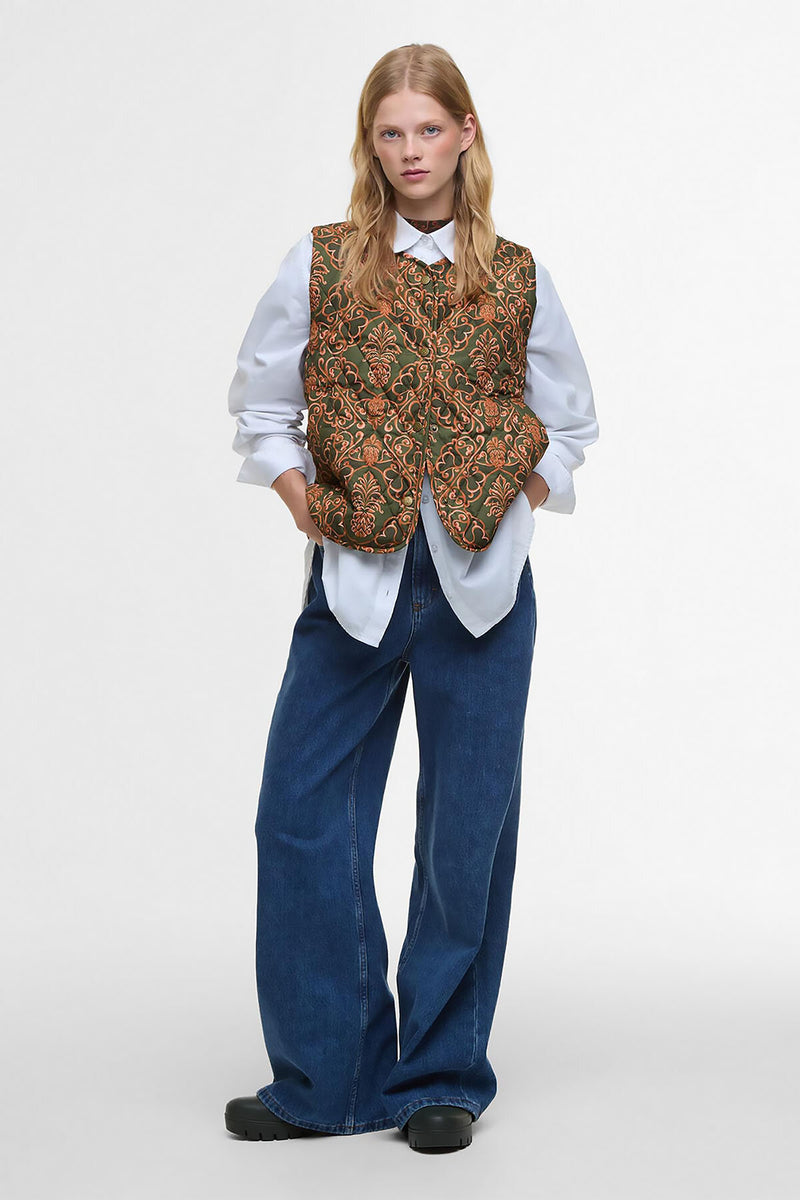 Barbour x FARM Rio Fernanda Liner