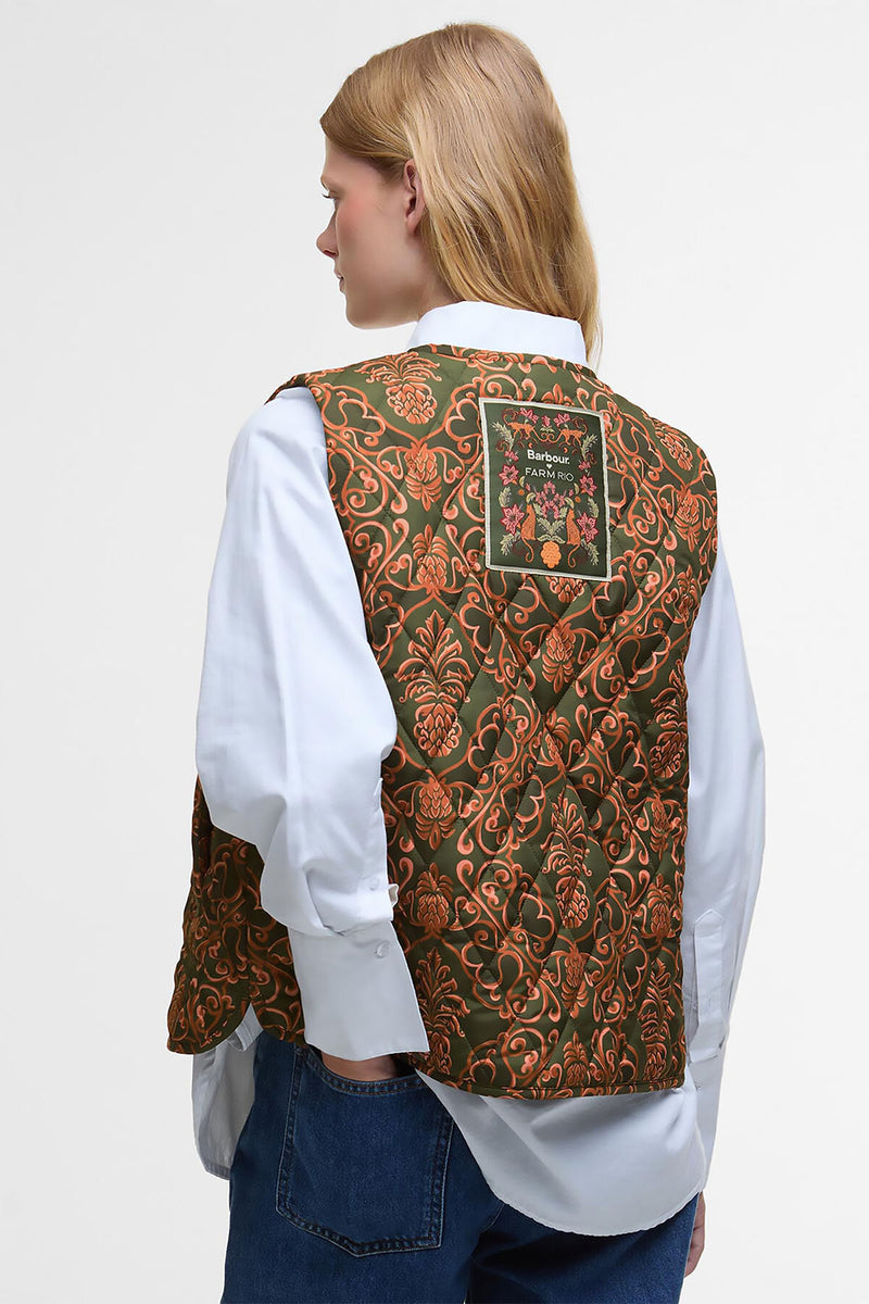 Barbour x FARM Rio Fernanda Liner