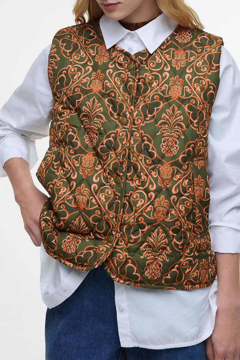 Barbour x FARM Rio Fernanda Liner