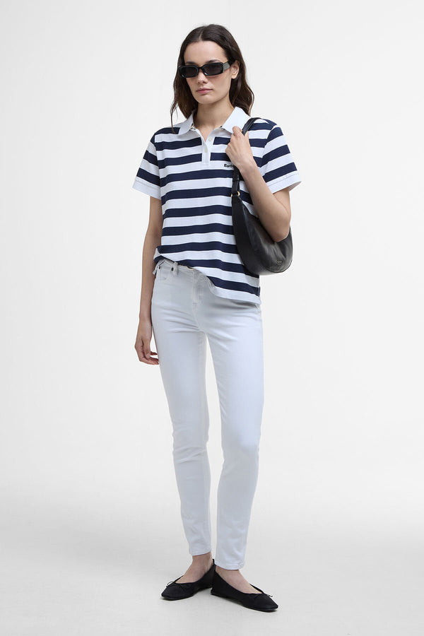Ashbourne Striped Polo Shirt