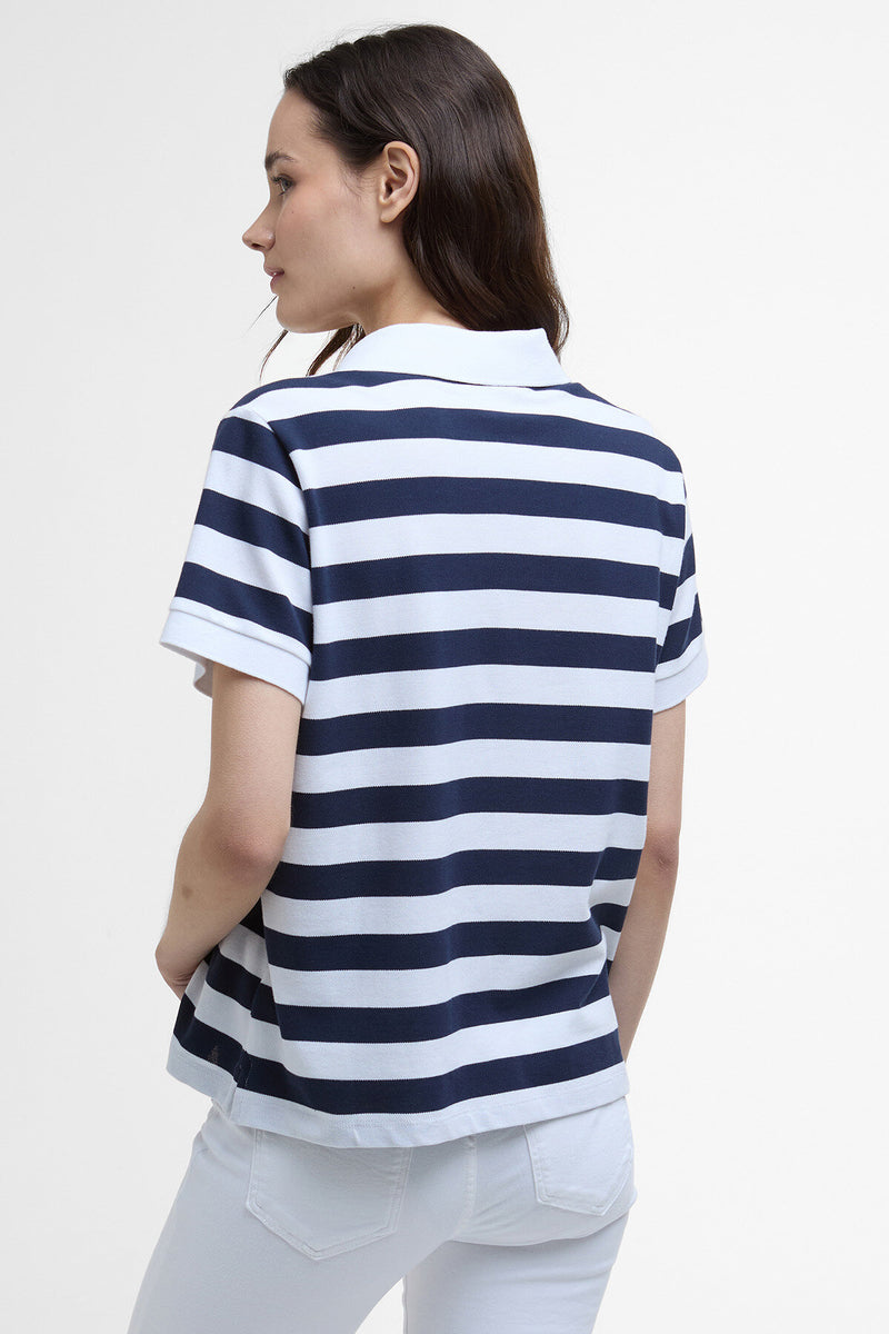 Ashbourne Striped Polo Shirt