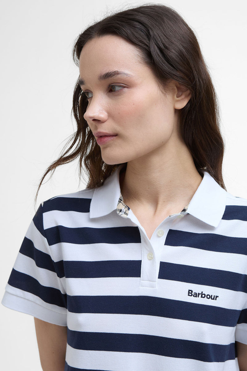 Ashbourne Striped Polo Shirt