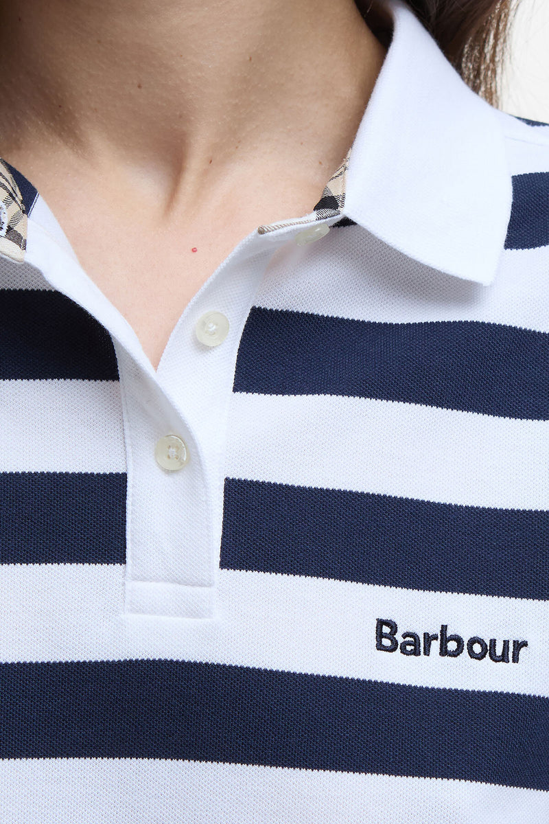 Ashbourne Striped Polo Shirt